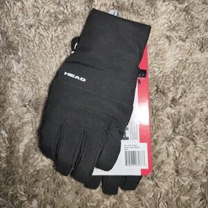 HEAD Men's Black Winter Gloves